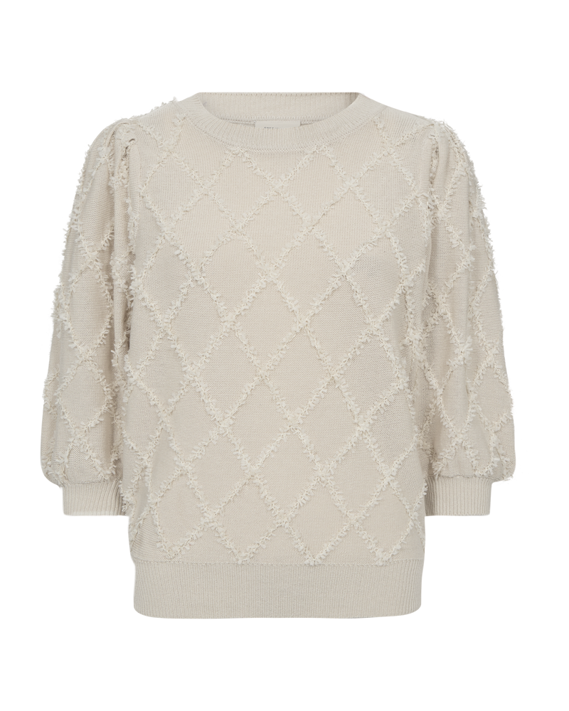 FQSAFRI - PULLOVER - BEIGE