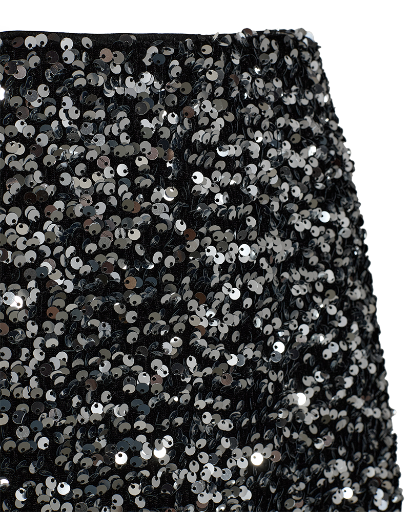 FQLUNE - SKIRT - BLACK