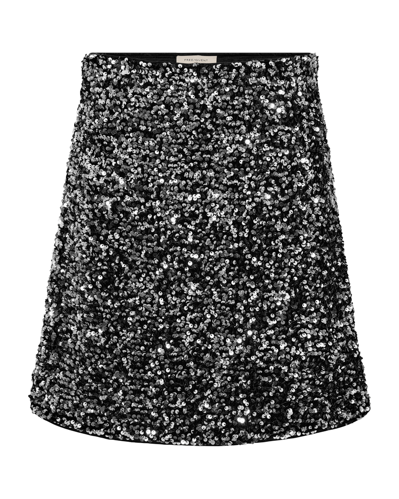 FQLUNE - SKIRT - BLACK