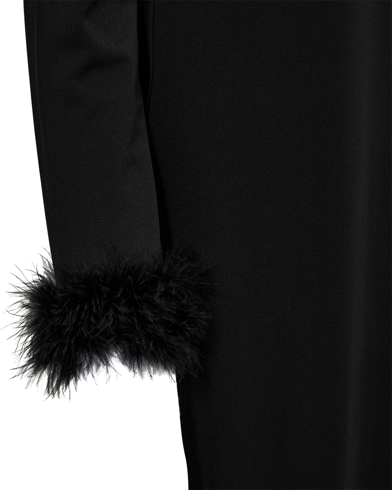 FQELVA - DRESS - BLACK