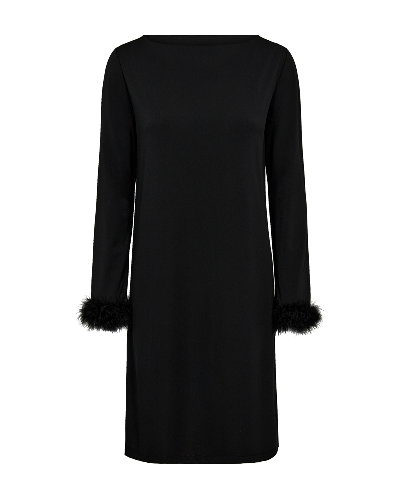 FQELVA - DRESS - BLACK