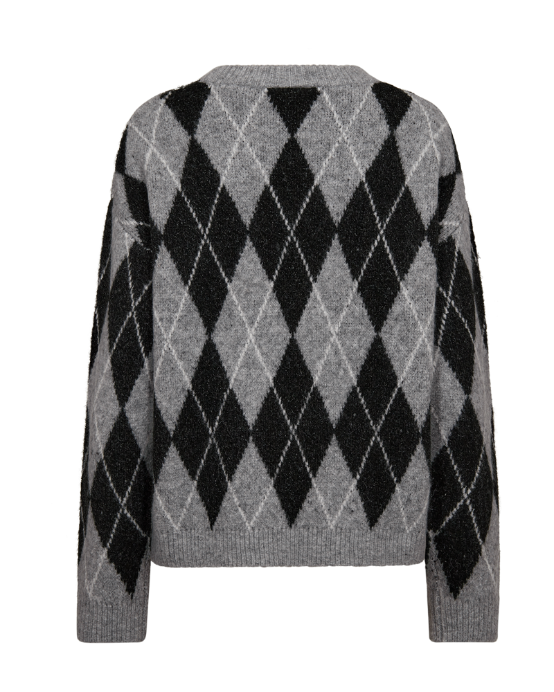 FQGRSVESPER - PULLOVER - BLACK AND GREY