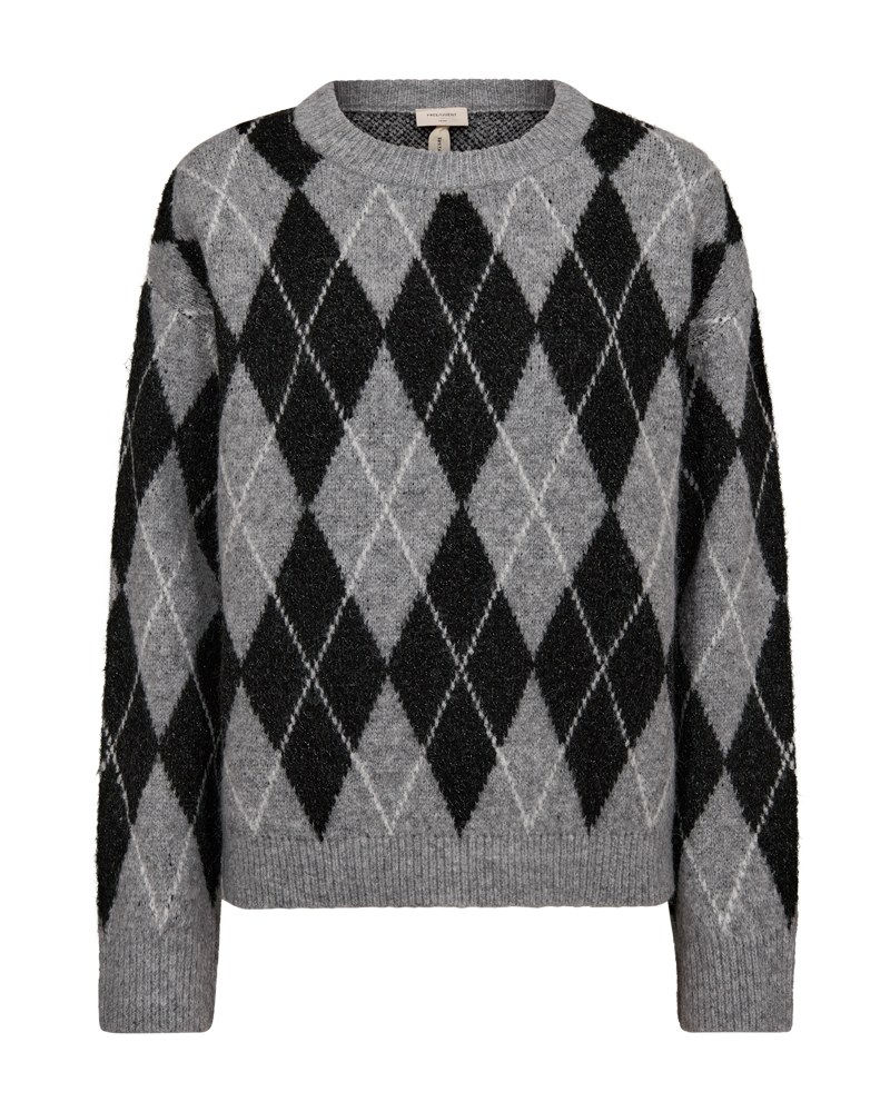 FQGRSVESPER - PULLOVER - BLACK AND GREY
