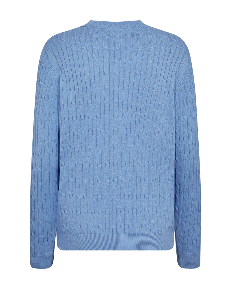 FQDODO - KNITTED PULLOVER - BLUE