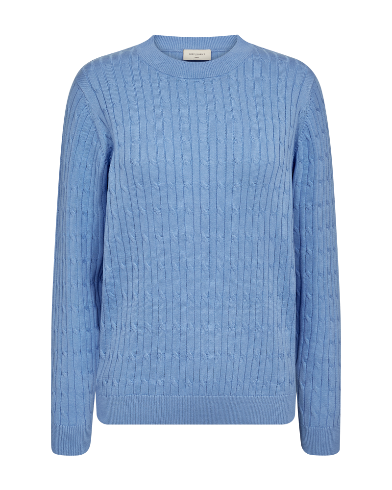 FQDODO - KNITTED PULLOVER - BLUE
