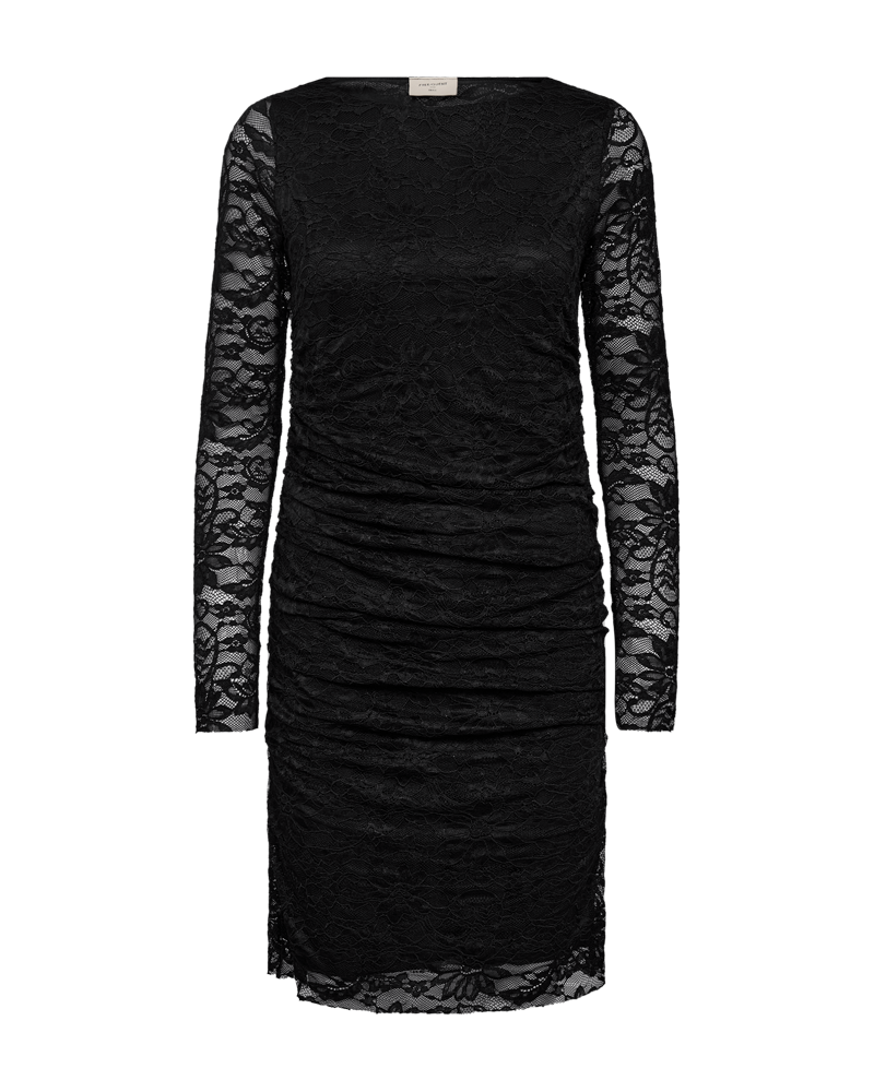 FQODESSA - DRESS - BLACK