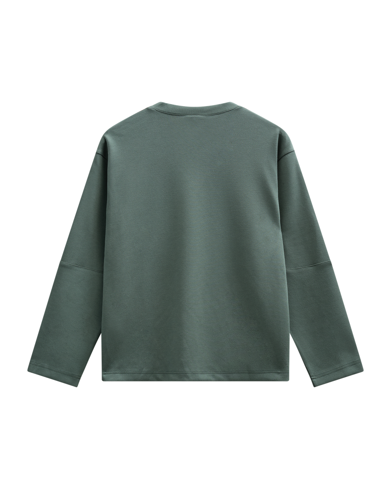FQLUCINDA - PULLOVER - WHITE AND GREEN