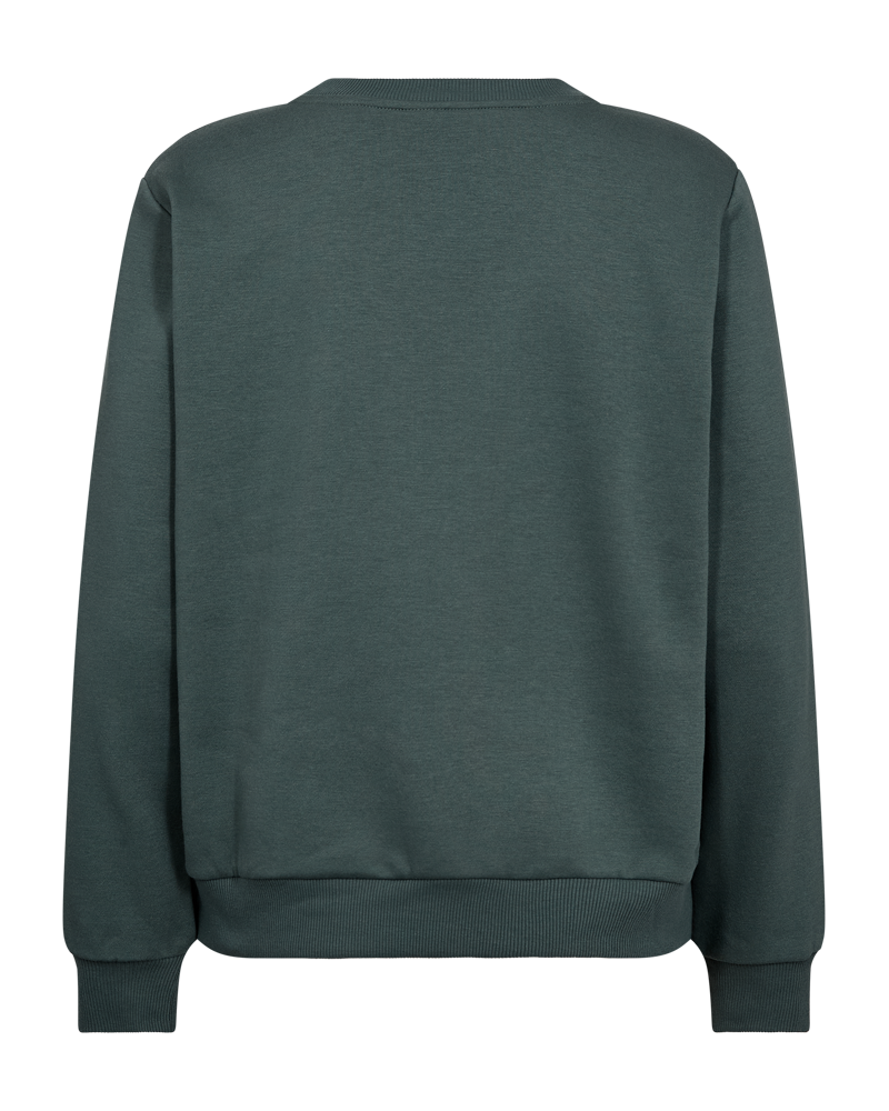 FQKAMELA - PULLOVER - WHITE AND GREEN