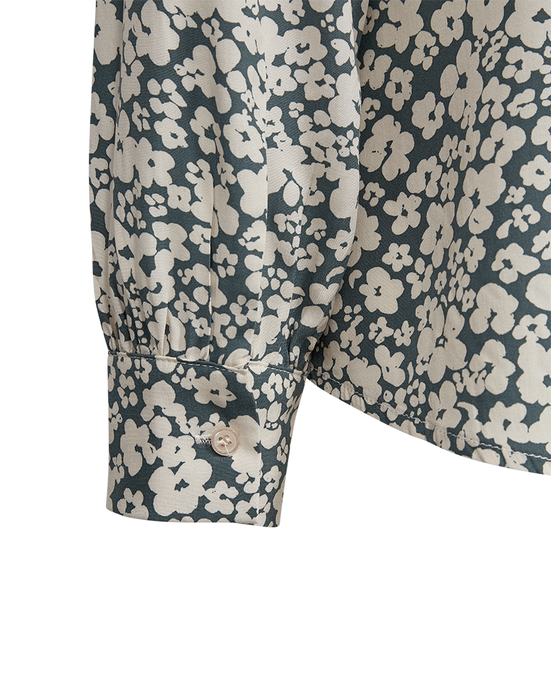 FQADNEY - SHIRT - GREEN AND BEIGE