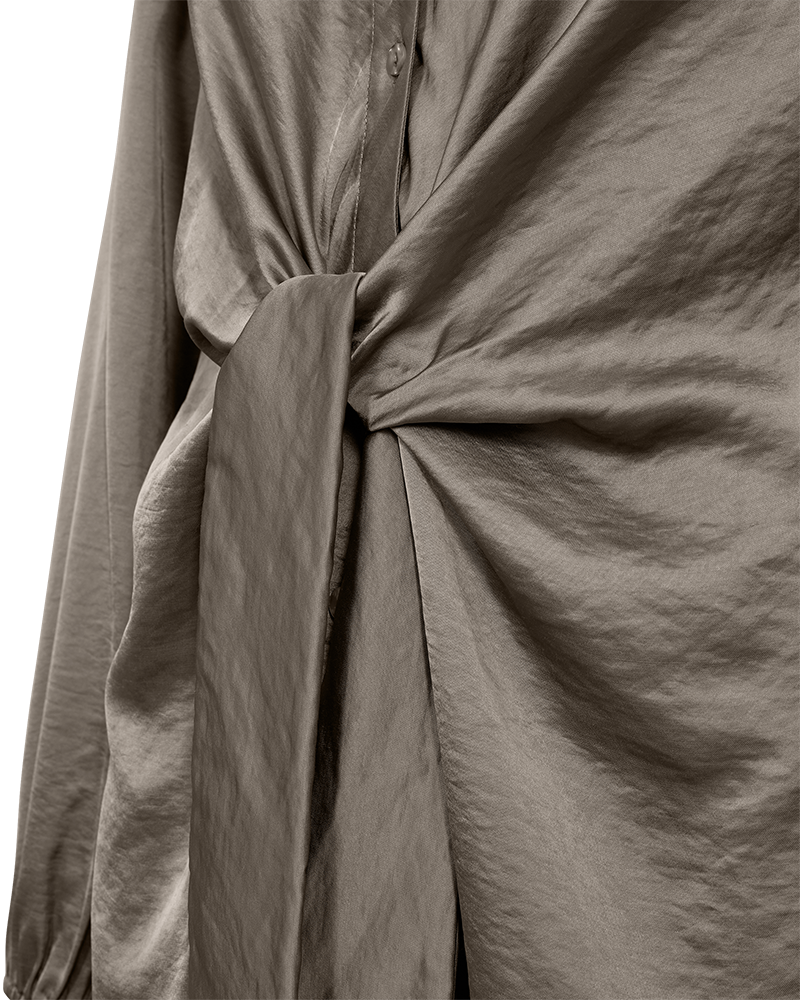 FQDOVE - DRESS - BROWN