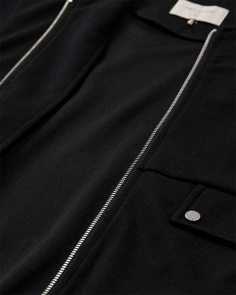 FQNANNI - WAISTCOAT - BLACK