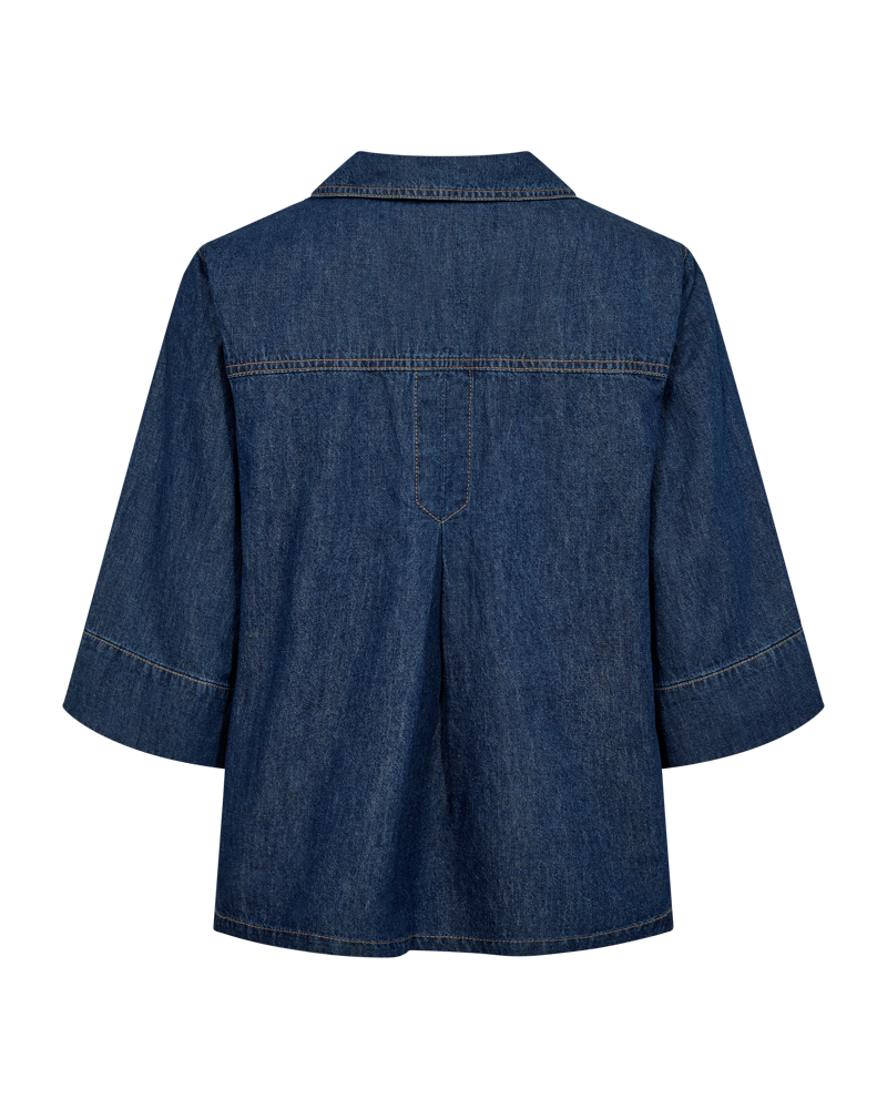 HEVE BOUQUET FLILL BLOUSE ブルー Cle Blouse Blue – Florentine Antwerp