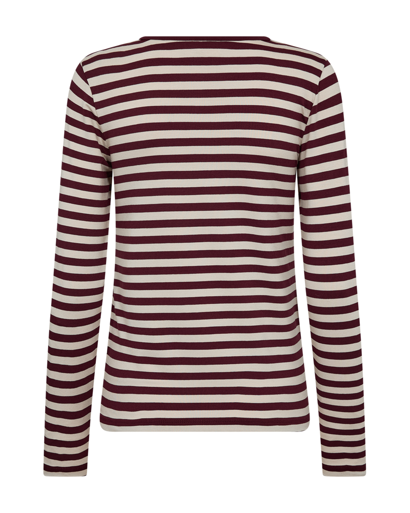 FQLIANA - T -shirt met lange mouwen - Bordeaux