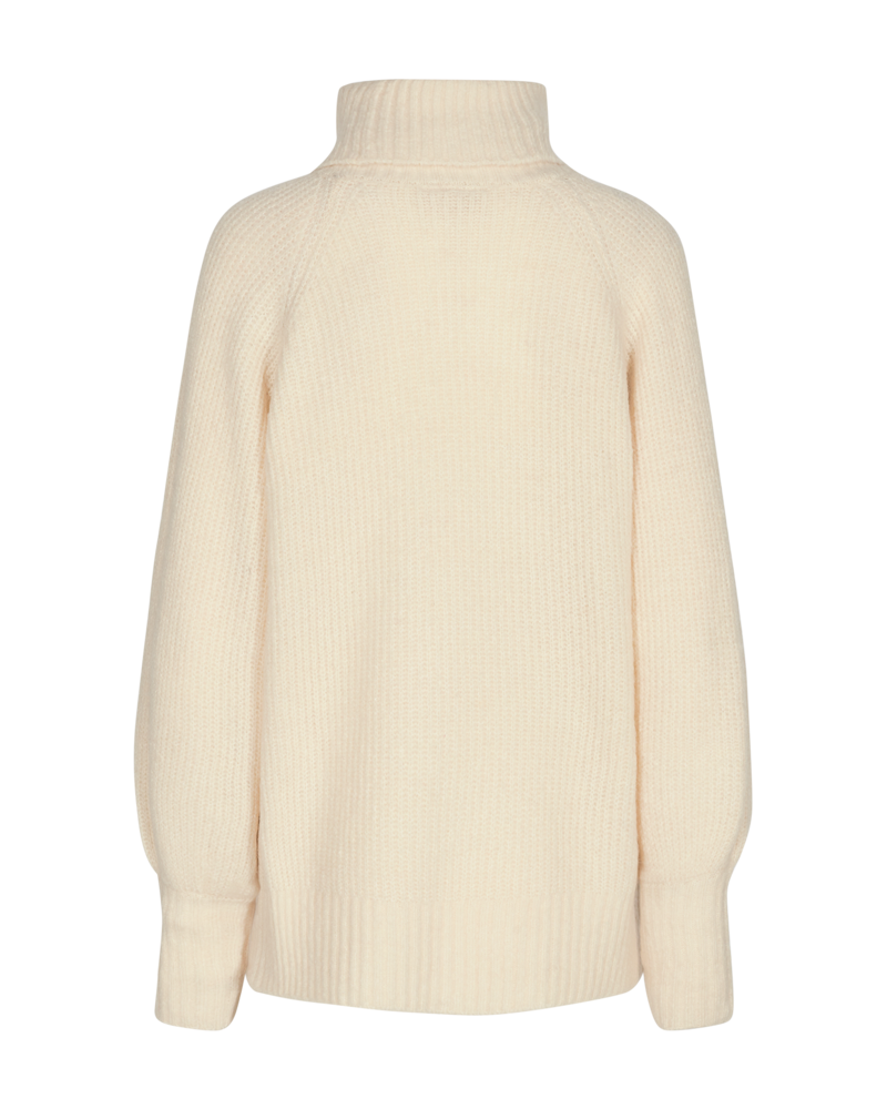 FQSILA - KNITTED PULLOVER - WHITE